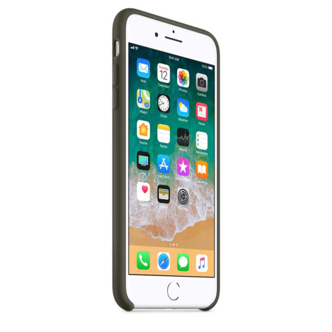 Чехол LUX Silicone Case для Iphone 8 Plus Dark Olive